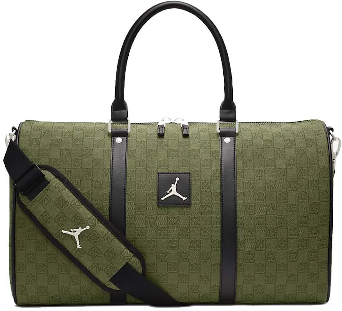Nike Jordan Monogram Duffle Duffle Bag in Black