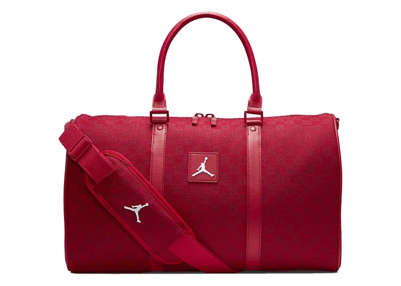 Jordan Monogram Duffle Bag Red Men's - SS23 - US