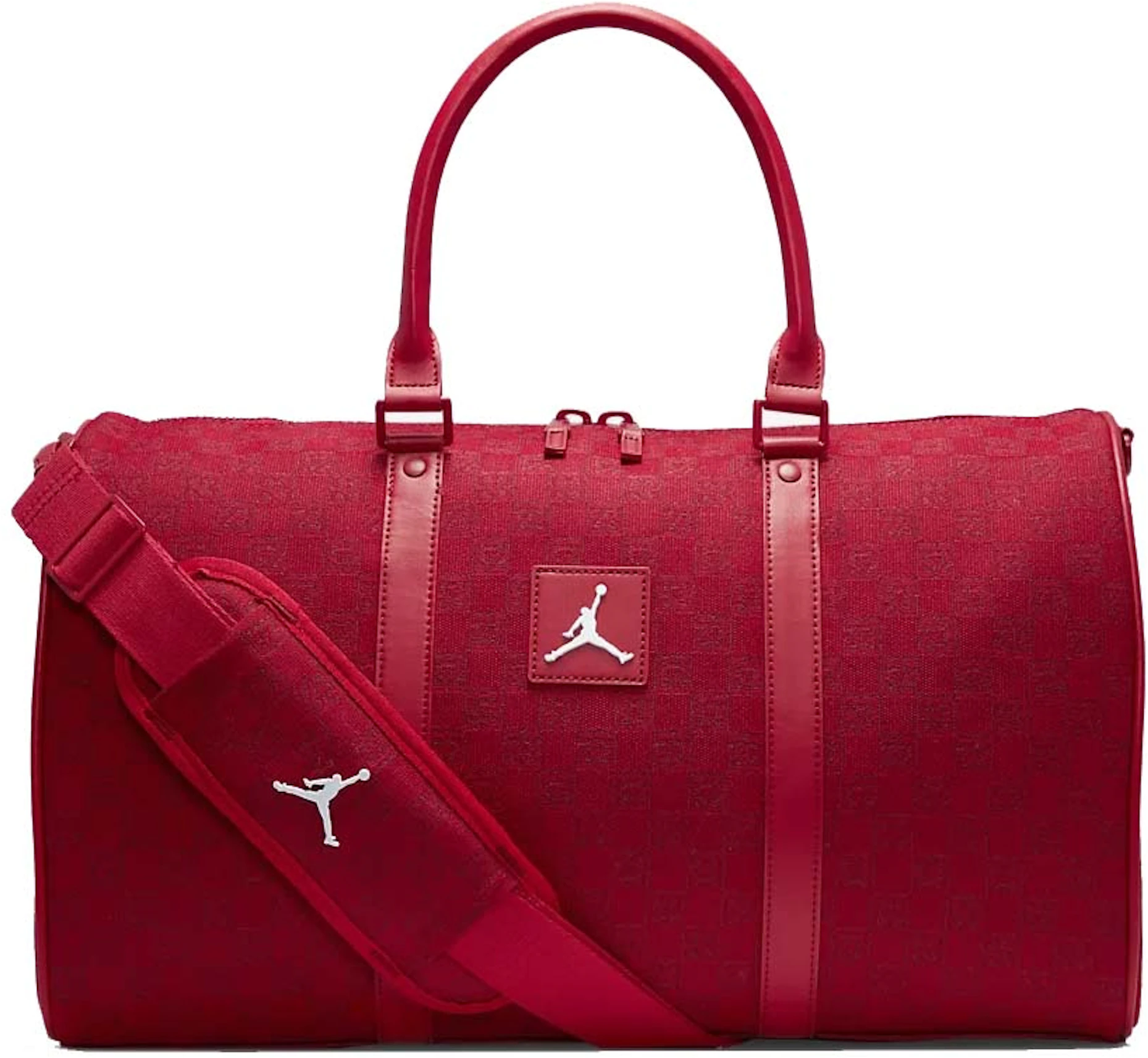 Jordan Monogram Duffle Bag Red - SS23 - DE