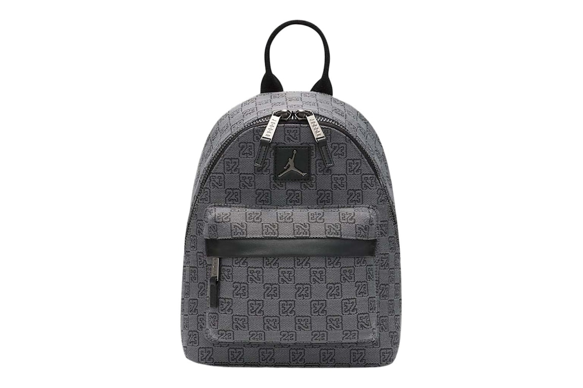 Pre-owned Jordan Monogram Mini Backpack (8l) Dark Smoke Grey