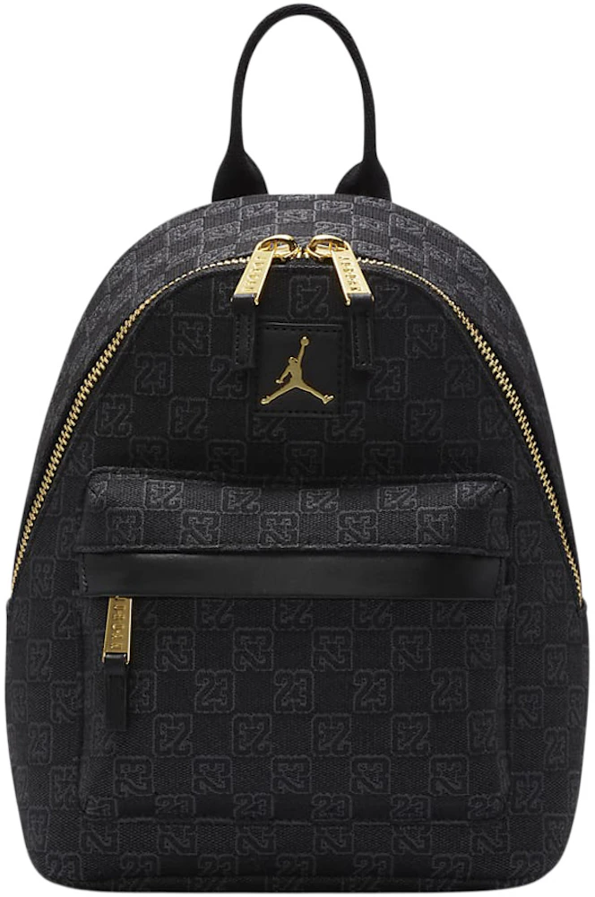 Jordan Monogram Mini Backpack Black One Size, Black, One Size