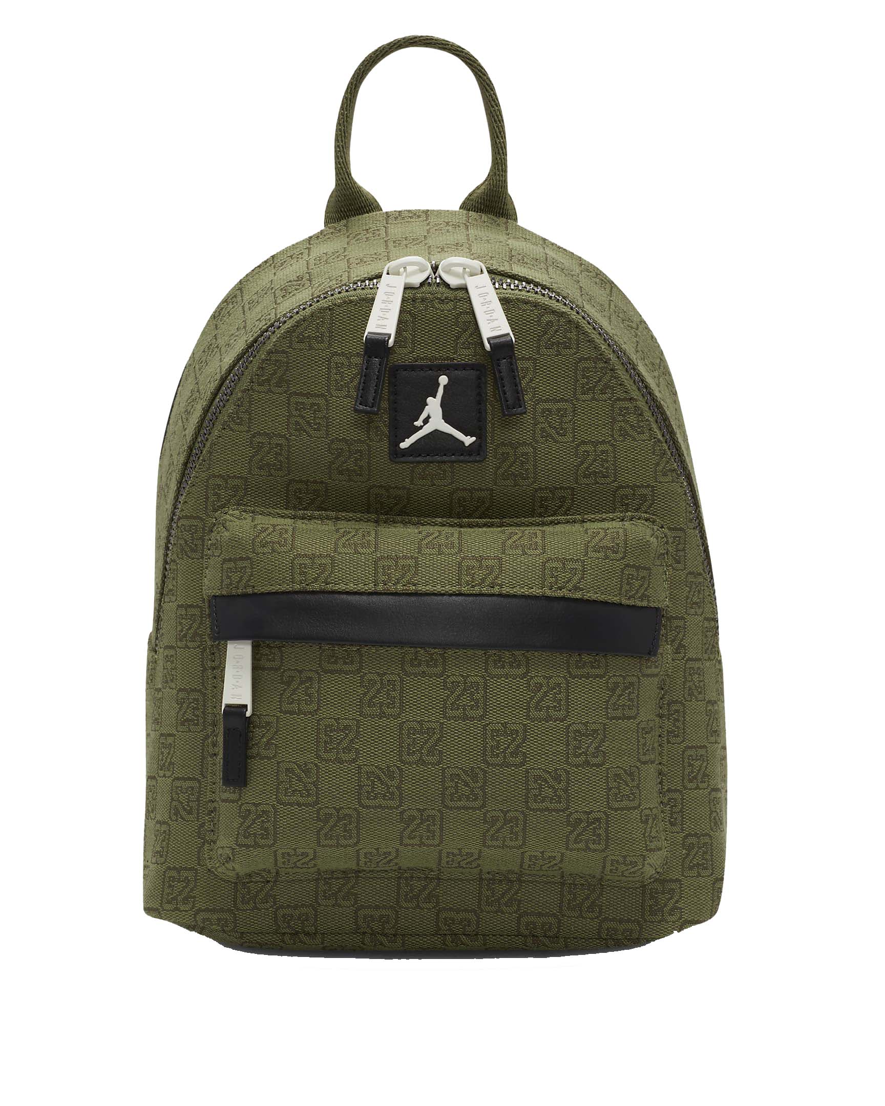 Jordan Monogram Mini Backpack Green in Polyester with Silver