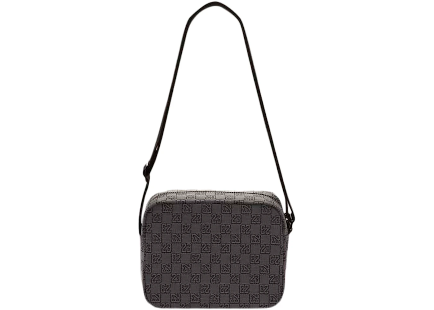 Jordan Monogram Mini Messenger Bag (3.6L) Dark Smoke Grey in Polyester ...