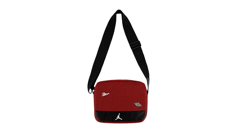 Jordan Monogram Mini Messenger Bag Varsity Red