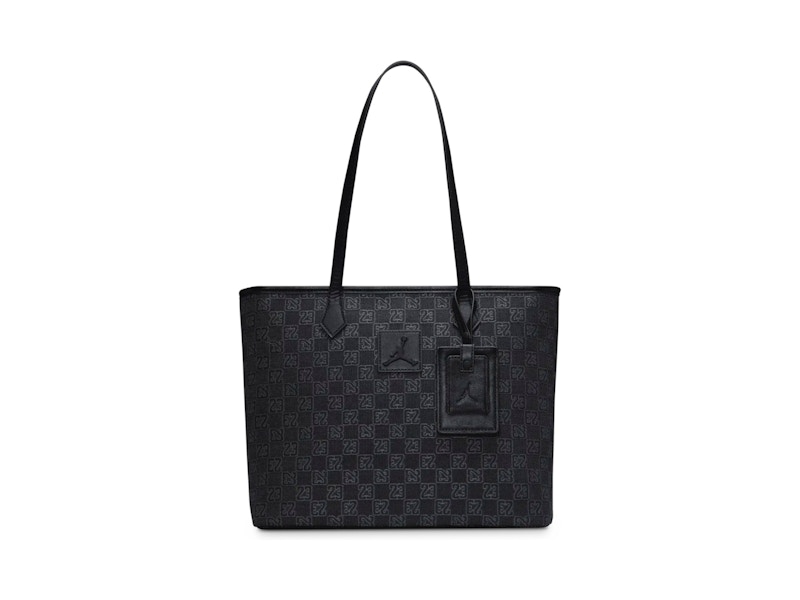 JORDAN Pre-owned Women's Monogram Tote 17l Bag (fw24) In Black