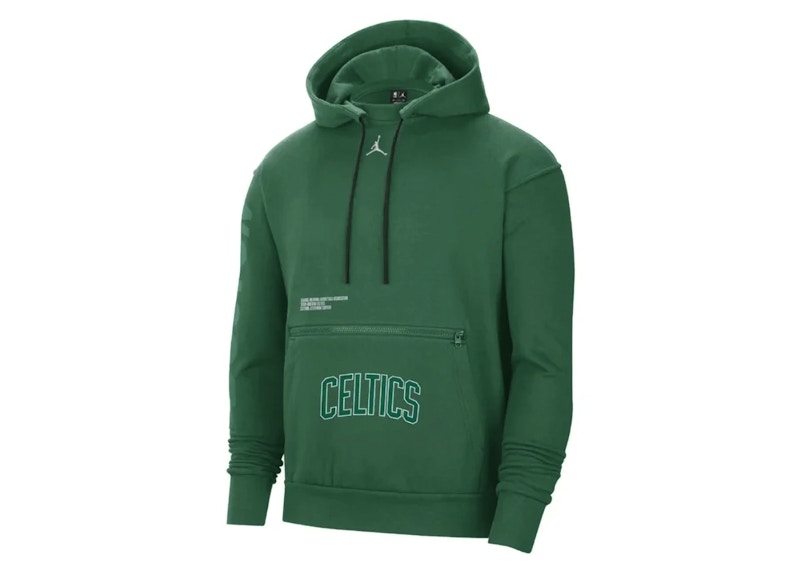 Pre-owned Jordan Nba Boston Celtics Statement Edition Loose Fit Hoodie In Green