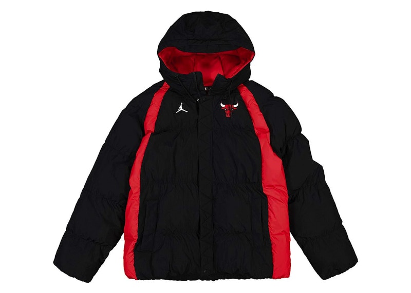 Jordan jacket black and red online