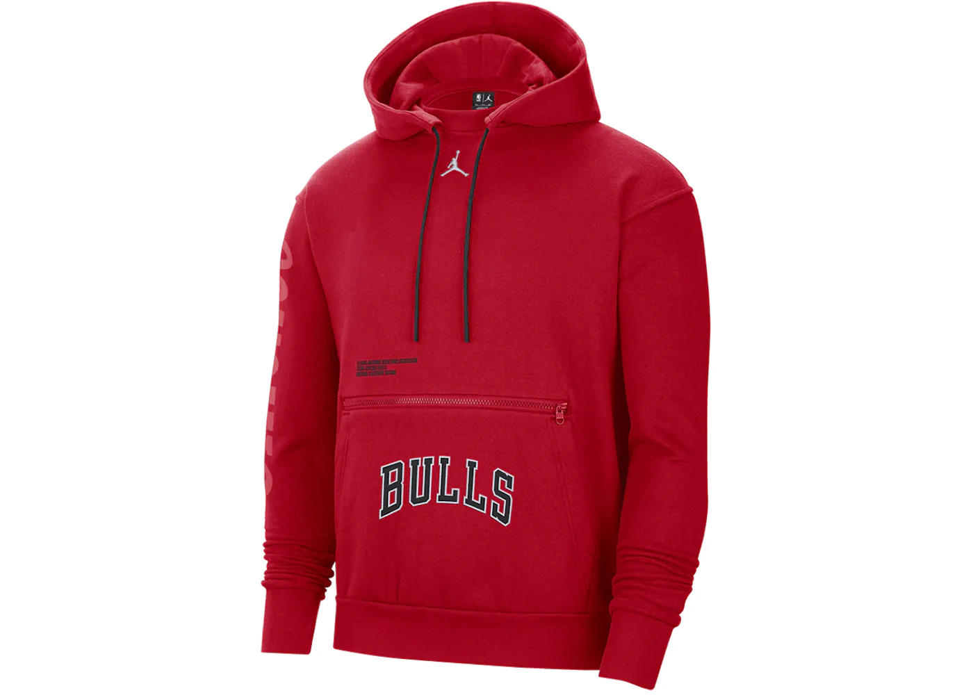 Jordan NBA Chicago Bulls Statement Edition Loose Fit Hoodie Red Men's - SS24 - US