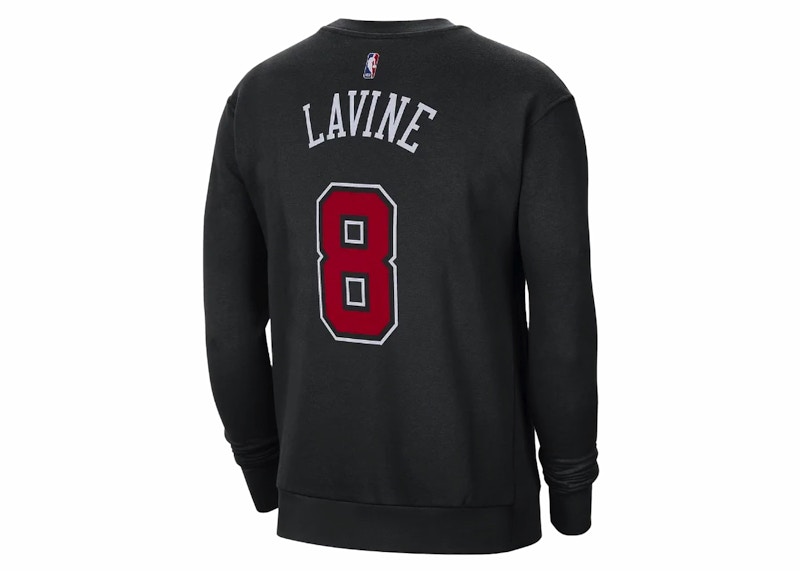 Jordan NBA Chicago Bulls Zach Lavine Sweatshirt Black Men's SS24 US