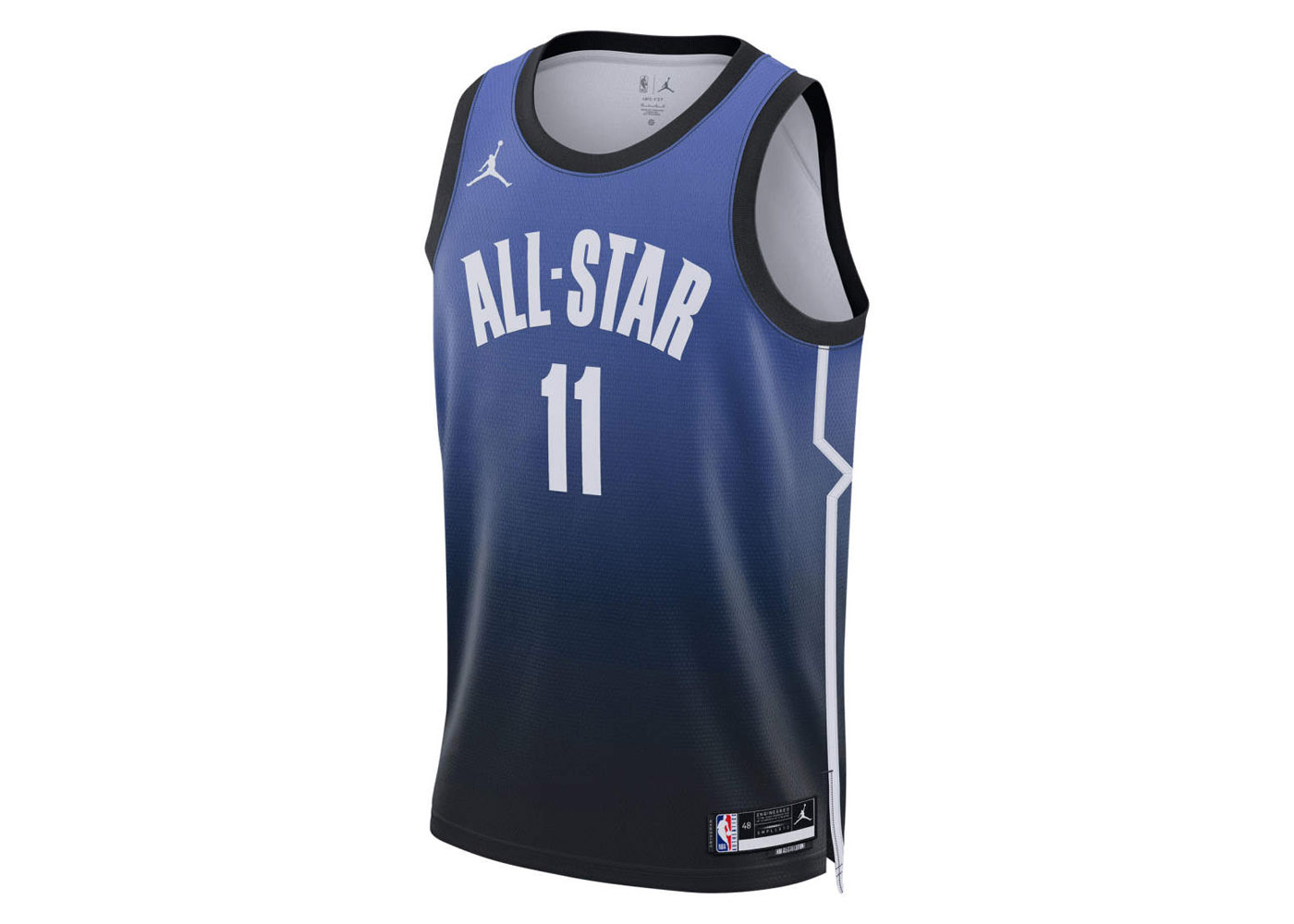 Jordan NBA Kyrie Irving 2023 All-Star Edition Jersey Blue/Black 