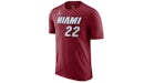 Jordan NBA Miami Heat Jimmy Butler Statement Edition T-shirt Dark Red/White