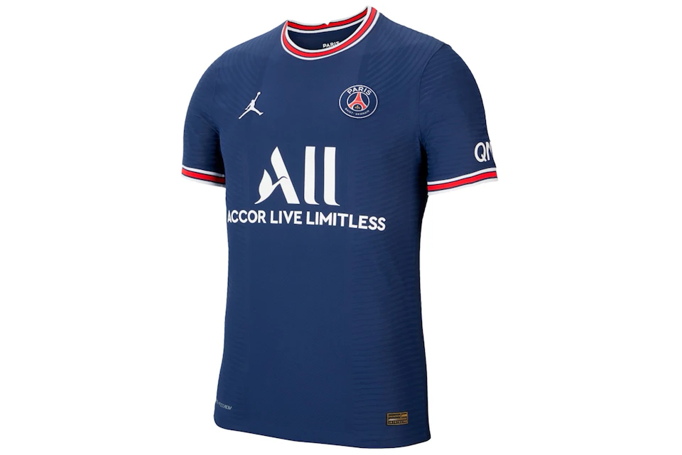 Jordan Paris Saint Germain Home Vapor Match Shirt 21 22 With Messi 30 Printing Jersey Midnight Navy University Red White Ss21 Us Jordan Paris Saint Germain Home Vapor Match Shirt 21 22 With Messi 30 Printing Jersey Midnight Navy University Red White Ss21 Us