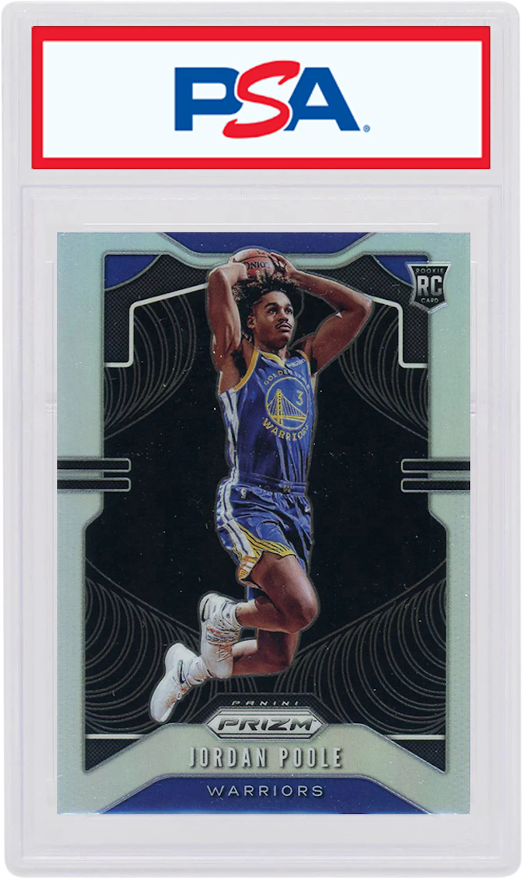 2019-20 Panini Prizm Basketball Silver Prizm Rookie #272 Jordan Poole