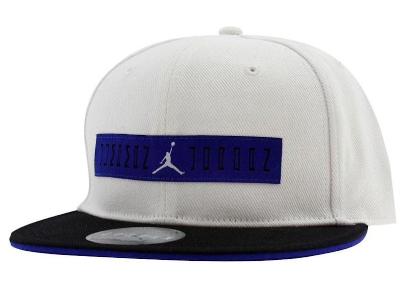 white jordan fitted hat