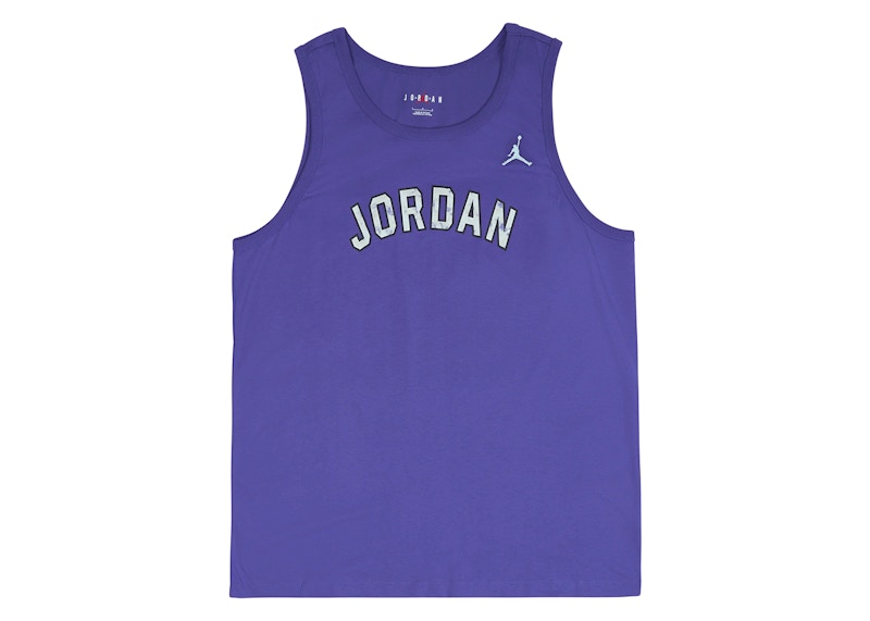Pre-owned Jordan Men's  Sport Dna Graphic Top In Purple