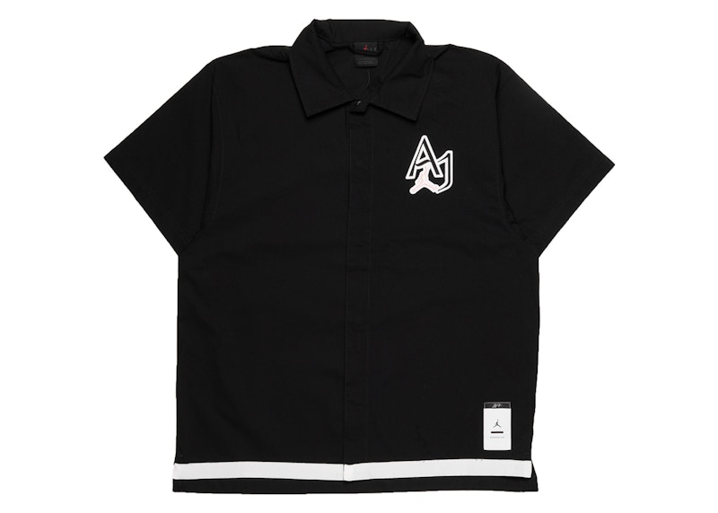 Pre-owned Jordan Sport Dna Statement Short Sleeve Shirt In Black