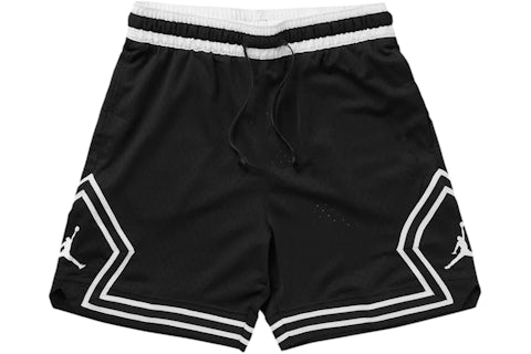 Pantaloncini Jordan Sport Diamond Mesh Dri-Fit Neri/Bianchi Uomo IT