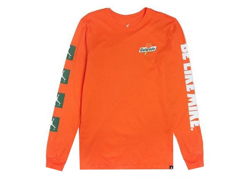 Jordan gatorade clearance long sleeve shirt