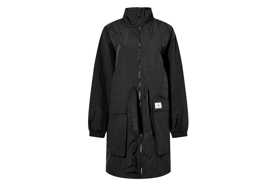 Pre-owned Jordan Women Essentials Oversized Jacket Black
