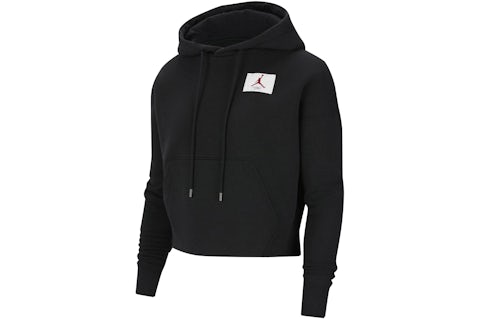 Sudadera con capucha Jordan Flight para mujer Negro SS22 US