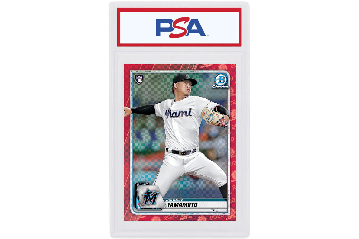 Jordan Yamamoto 2020 Bowman Chrome X Rookie Red X-Fractor 1/1 #24