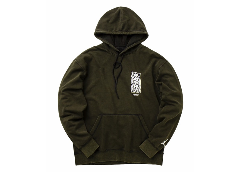 Pre-owned Jordan Men's Zion Performance Drifit Hoodie In Black