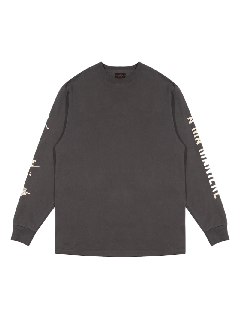 Jordan x A Ma Maniere L/S Tee Black Men's - SS22 - US