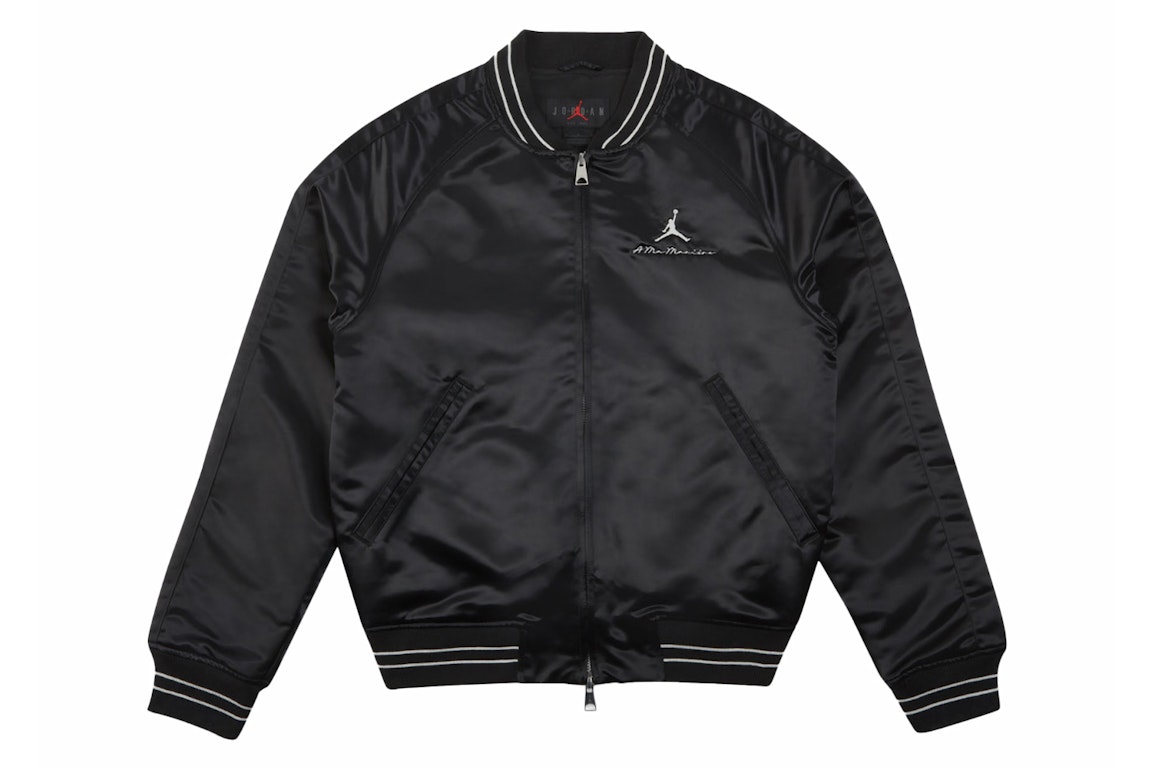 Pre-owned Jordan X A Ma Maniére Souvenir Jacket (asia Sizing) Black