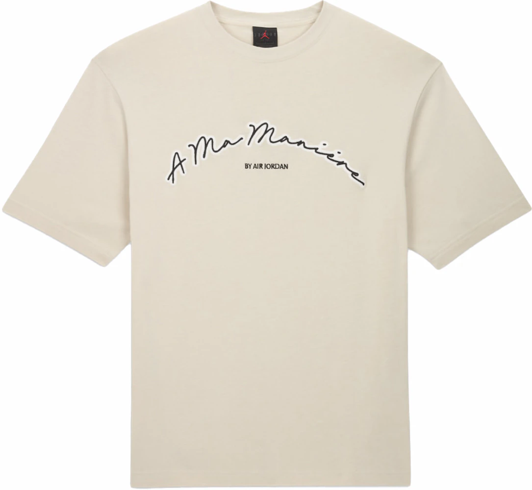 Jordan x A Ma Maniére T-shirt Light Brown Men's - FW23 - US