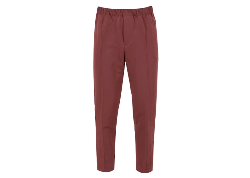 Bordeaux Flannel Trousers 