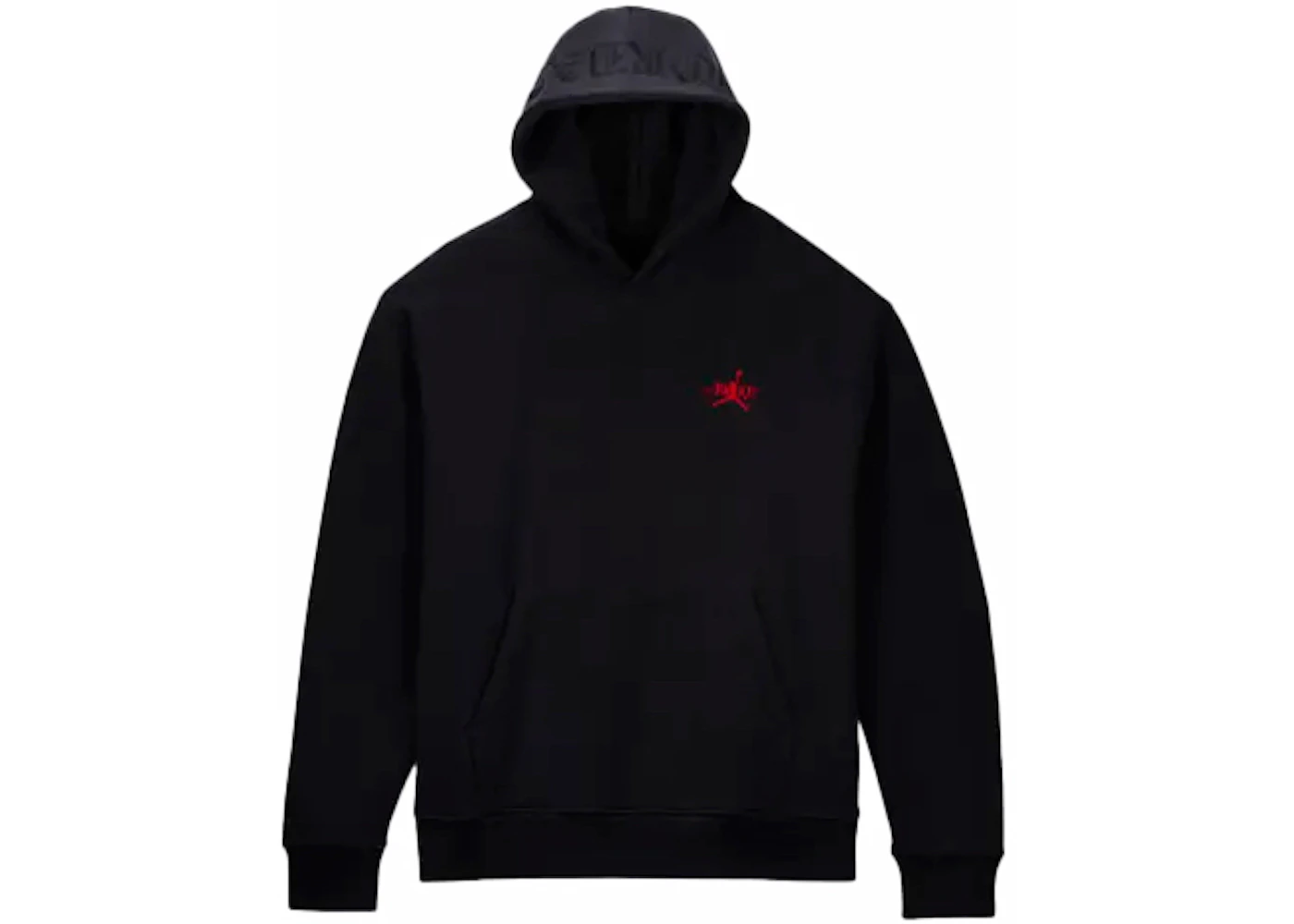 Jordan x Awake NY Fleece Hoodie Black/Sail/University Red Men's - SS24 - US
