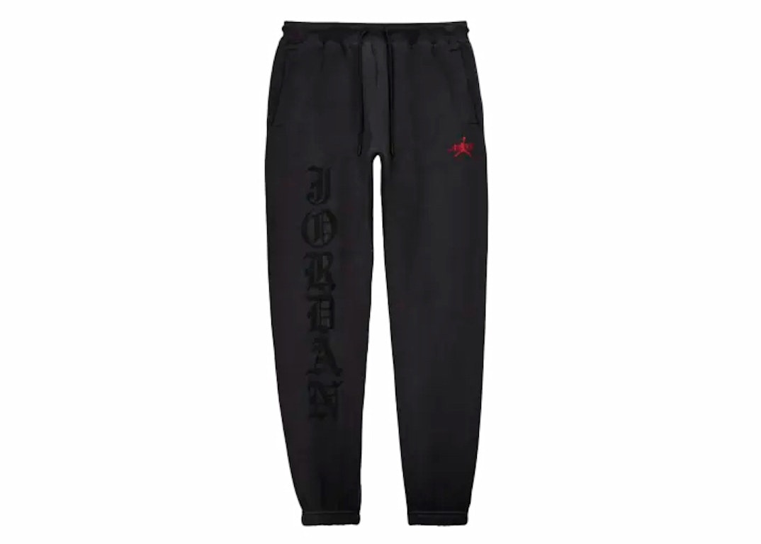 Pre-owned Jordan X Awake Ny Fleece Pants Black