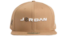 Jordan x CLOT Pro Cap Snapback tan