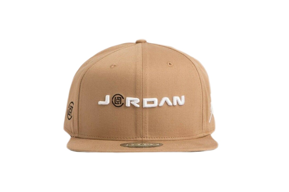 Pre-owned Jordan X Clot Pro Cap Snapback Tan