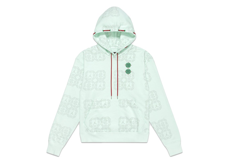 Jordan x Clot Jade Fleece Hoodie Asia Sizing Barely Green