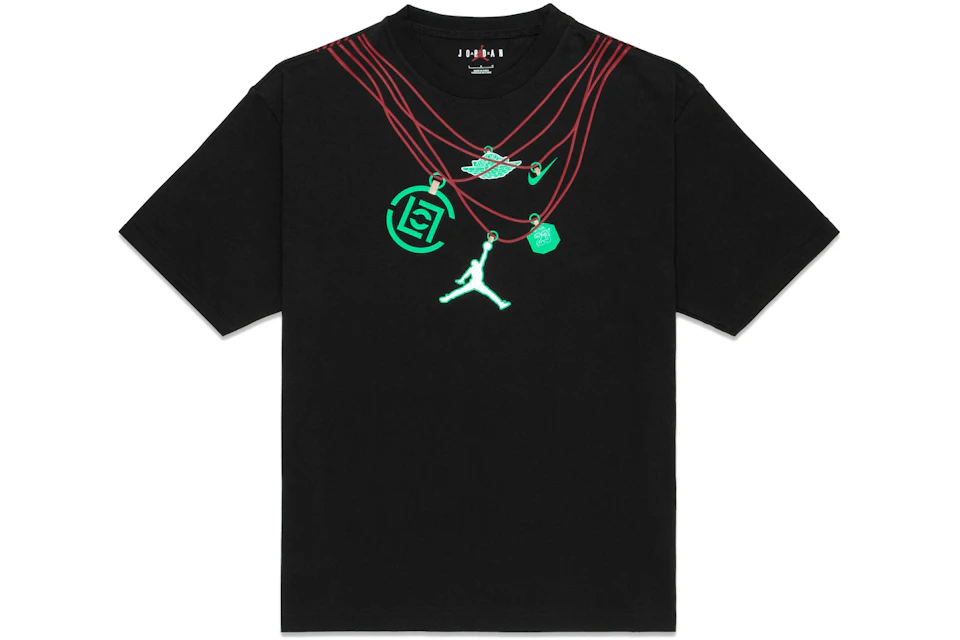 Jordan x Clot Jade T-Shirt Black