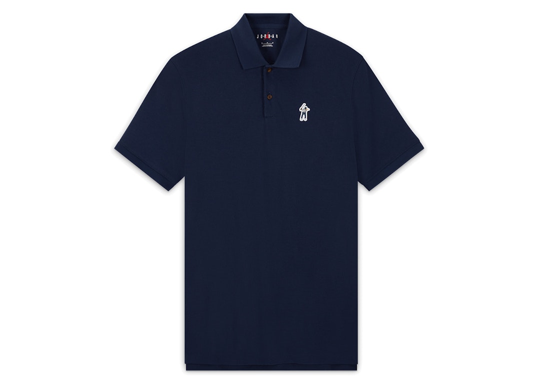 Pre-owned Jordan X Eastside Golf Polo Shirt (asia Sizing) Navy