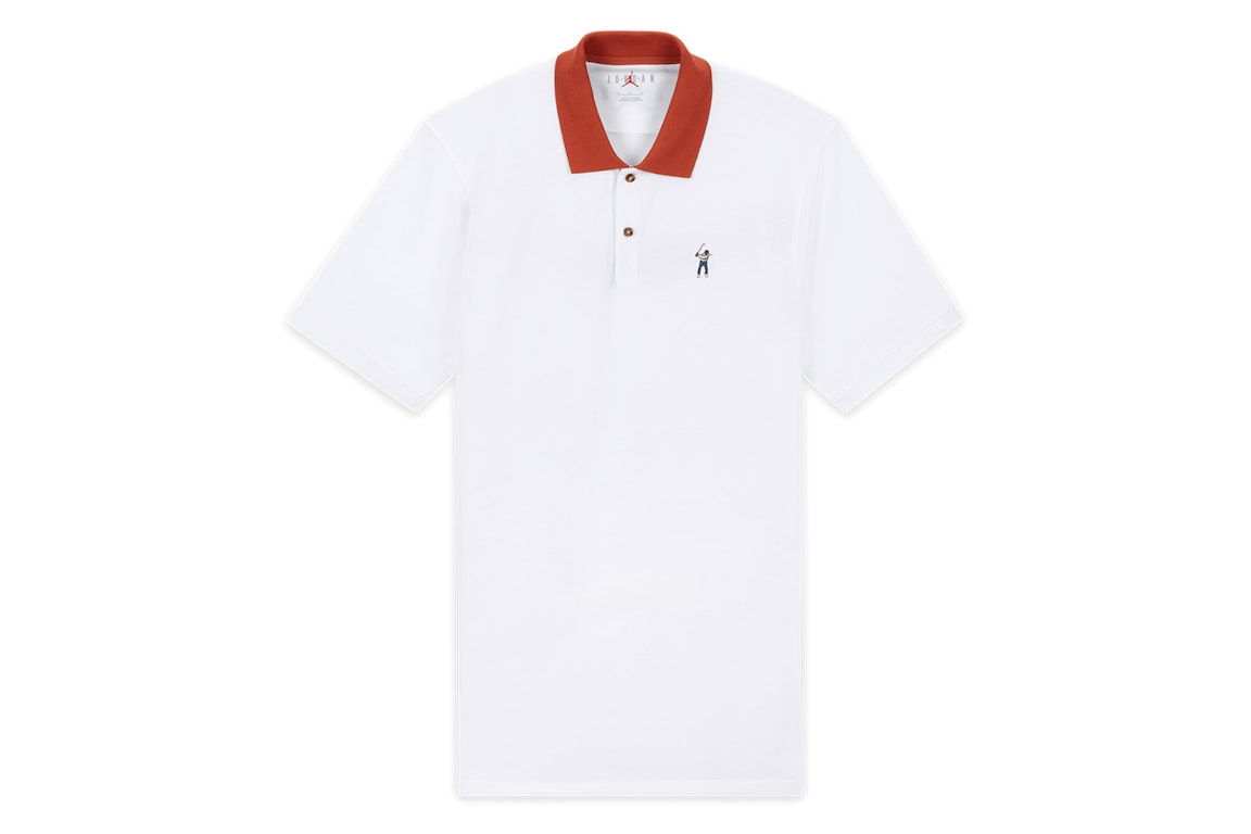 Pre-owned Jordan X Eastside Golf Polo Shirt White