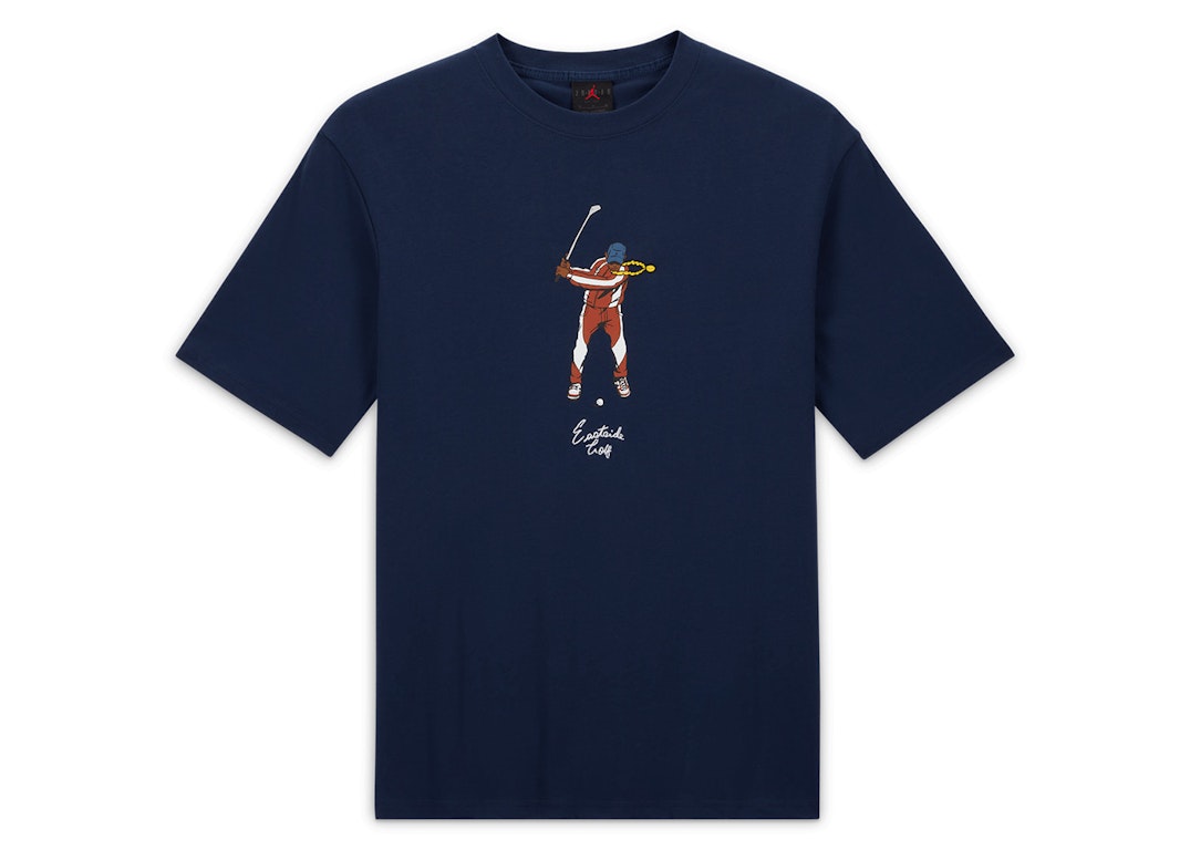 Pre-owned Jordan X Eastside Golf T-shirt (asia Sizing) Navy