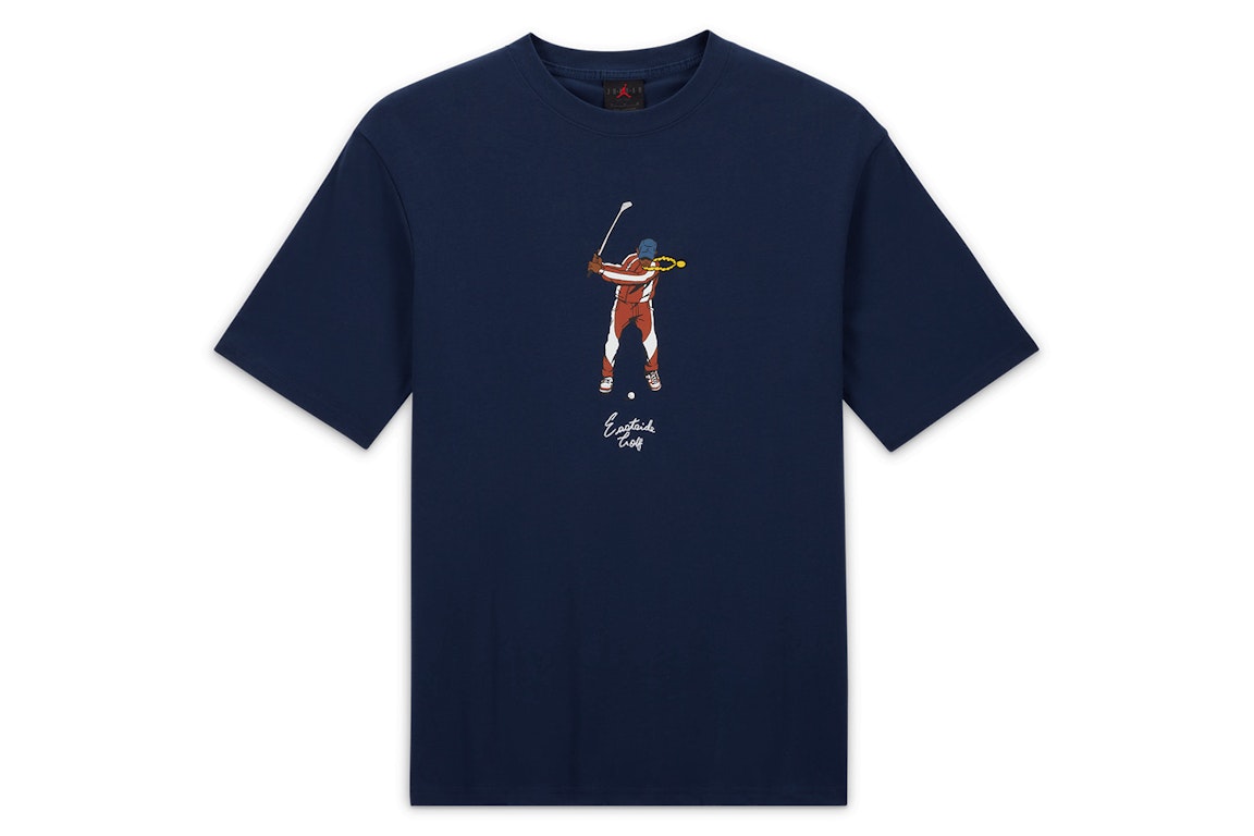 Pre-owned Jordan X Eastside Golf T-shirt Navy
