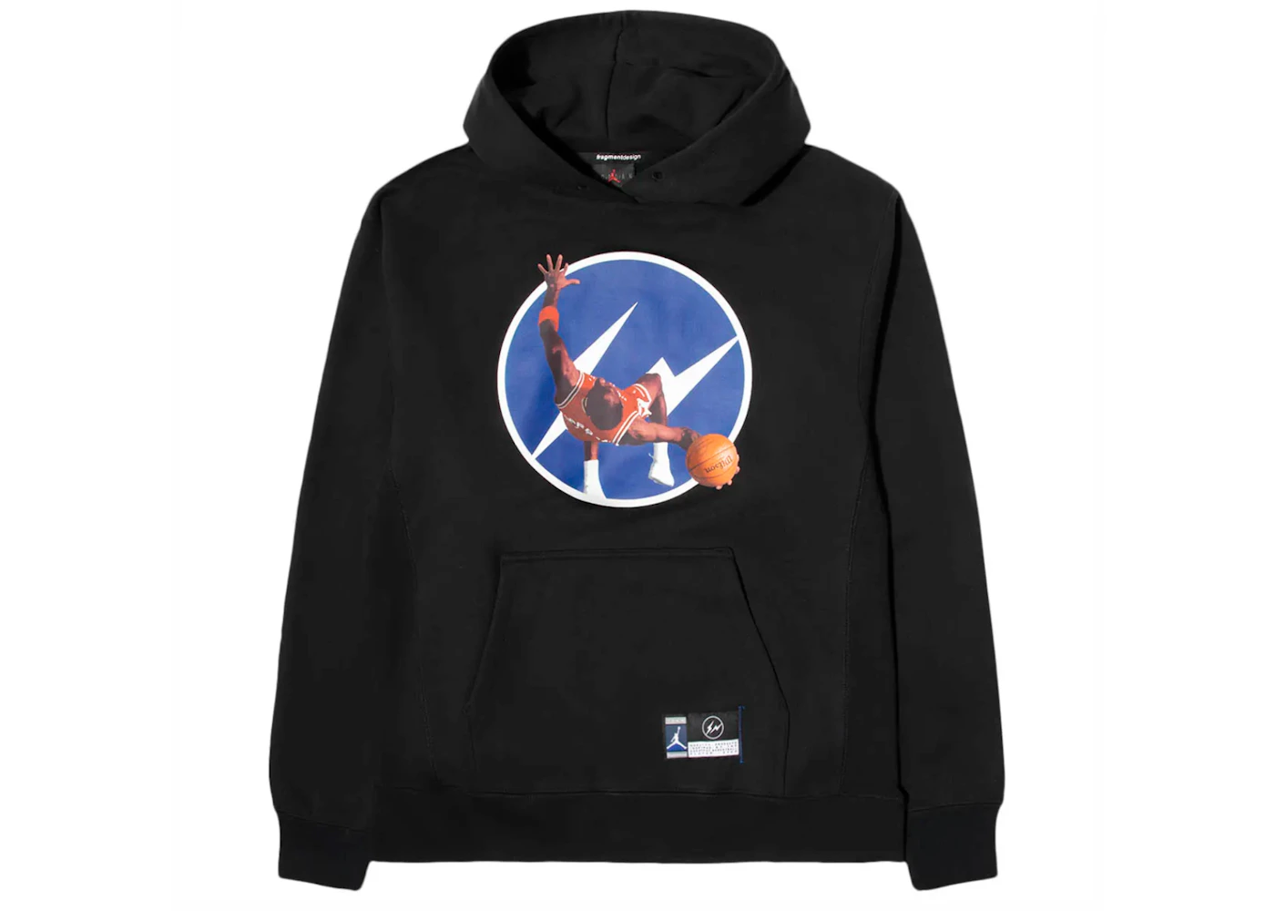 Jordan x Fragment Image Pullover Hoodie Black Men s FW20 US