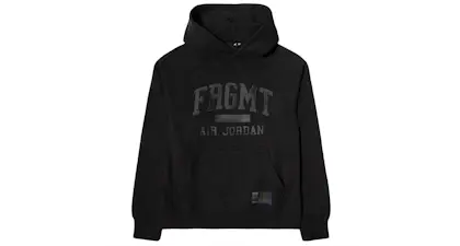 Jordan x Fragment Image Pullover Hoodie Dark Grey Heather Men's - FW20 - US
