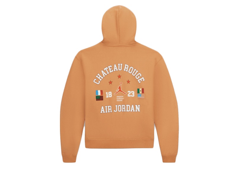 Jordan x Maison Chateau Rouge Hoodie Orange