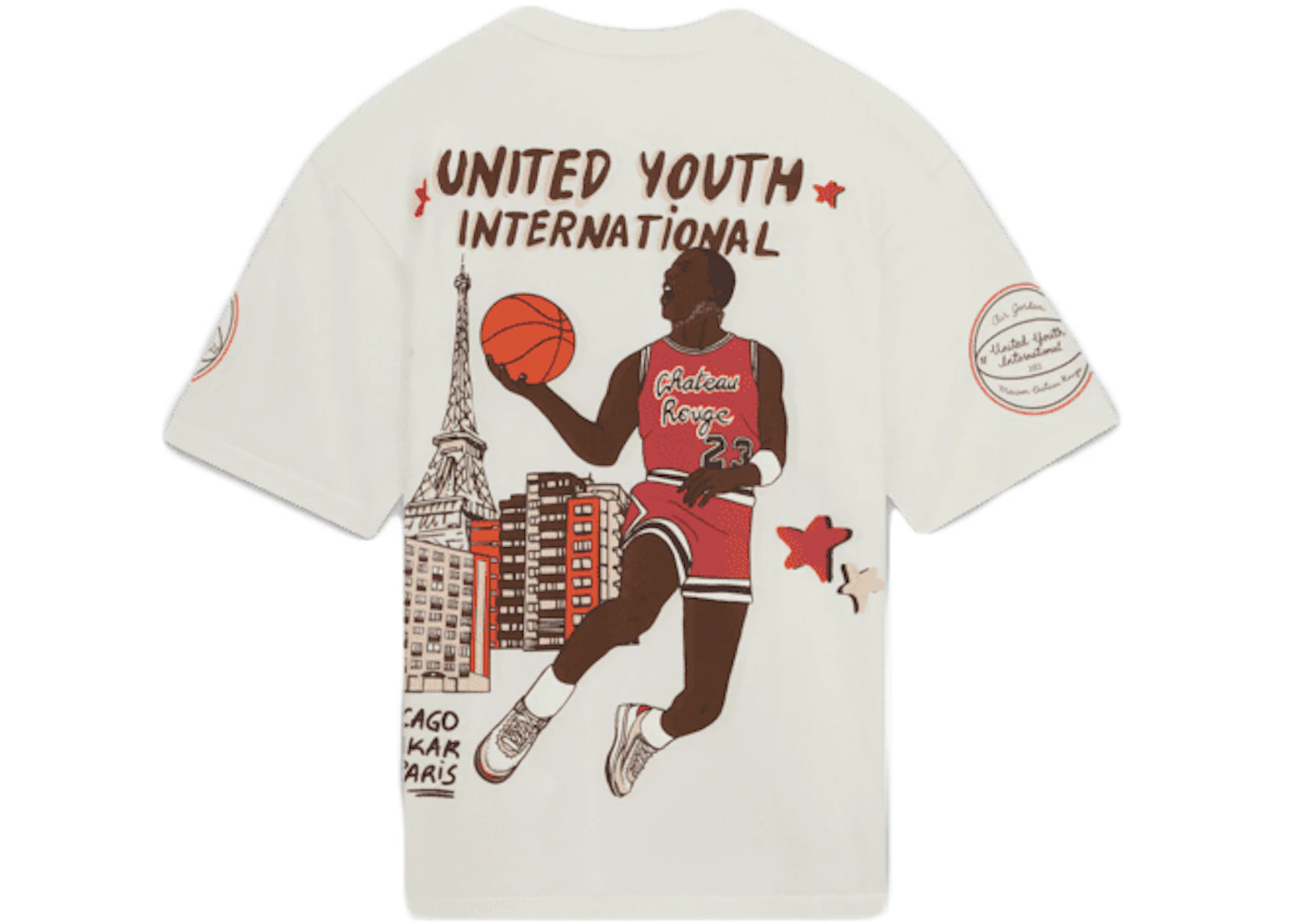Jordan x Maison Chateau Rouge T-Shirt White Men's - SS22 - US
