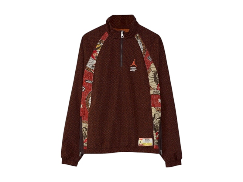 Pre-owned Jordan Men's X Maison Chateau Rouge Woven Jacket