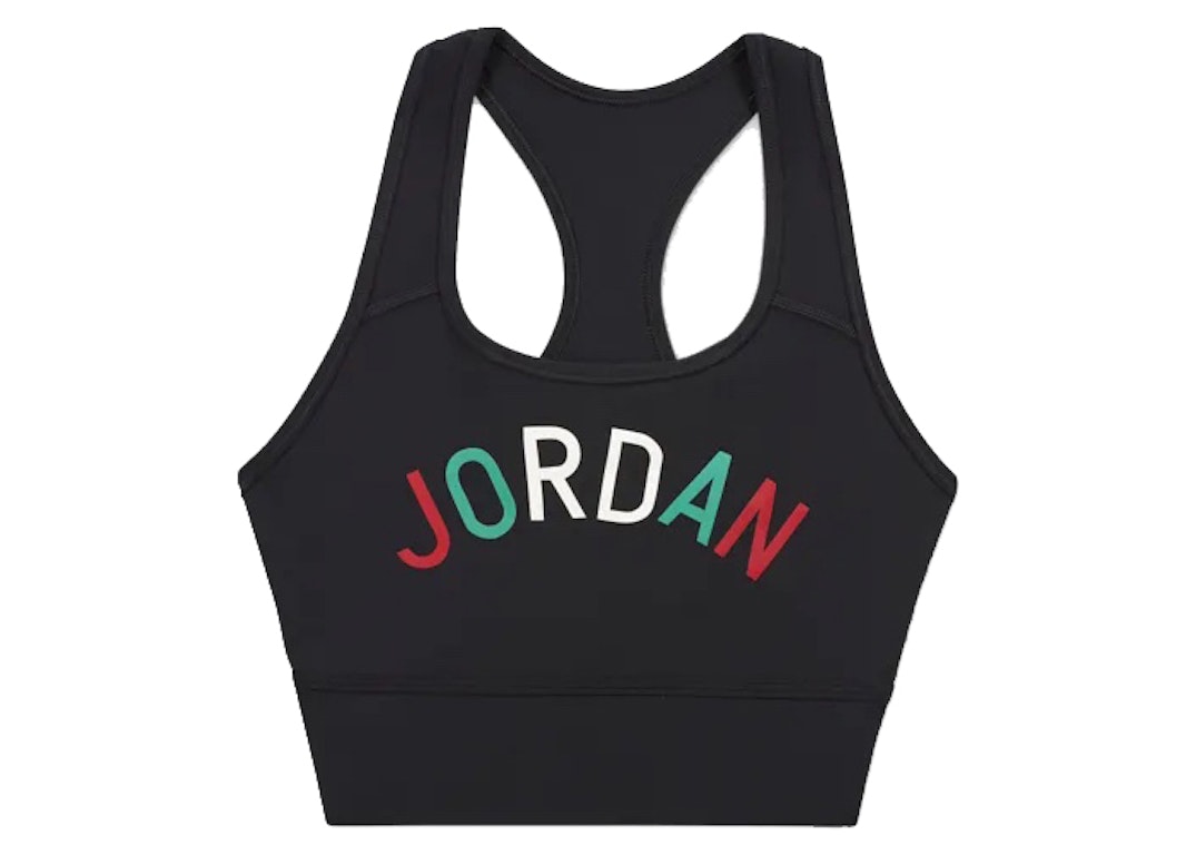 Pre-owned Jordan X Nina Chanel Abney Sports Bra Black