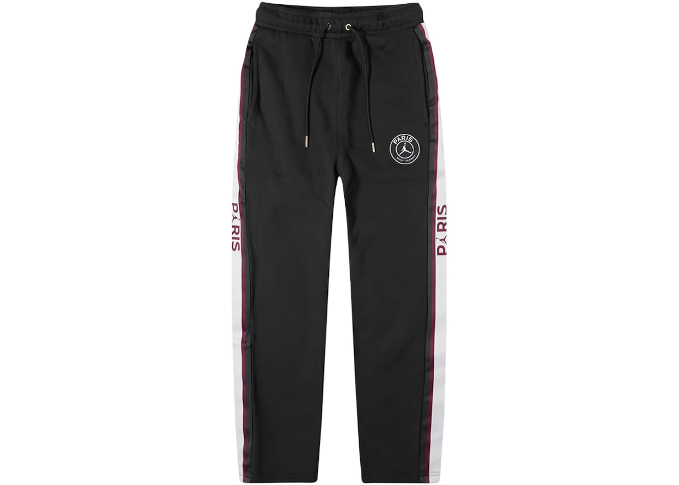 Jordan x PSG Paris Saint Germain Fleece Pants Black/Purple/Gold Men's - US