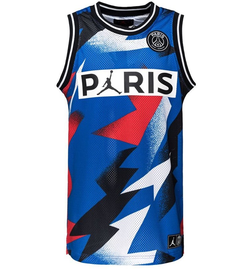 Psg Jordan Nike Jordan Basketball Shirt Jordan X PSG Paris Saint
