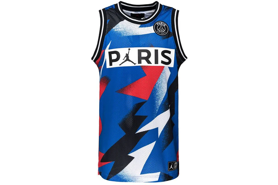 Jordan x PSG Paris Saint Germain Mesh Jersey Hyper Cobalt Men's - US