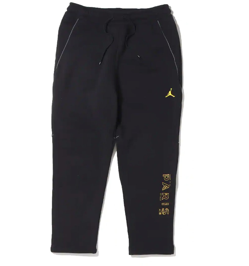 Jordan x Paris Saint-Germain Fleece Pants (Asia Sizing) Black/Tour